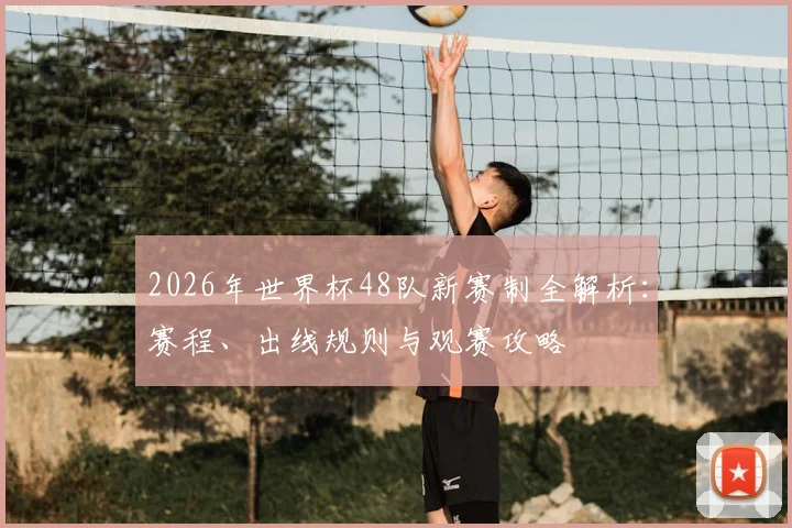 2026年世界杯48队新赛制全解析：赛程、出线规则与观赛攻略
